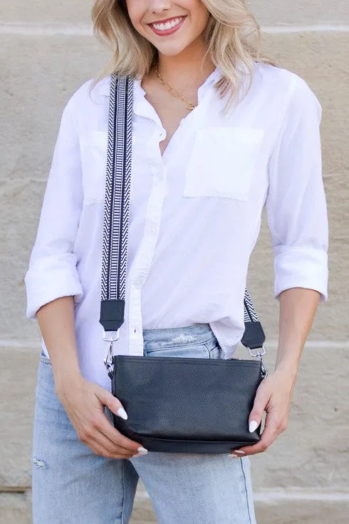 Aili's Corner Aria Leather Compact Crossbody