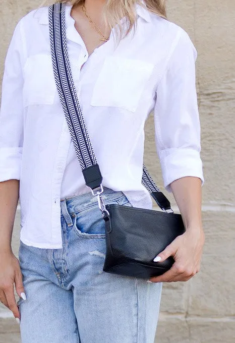 Aili's Corner Aria Leather Compact Crossbody
