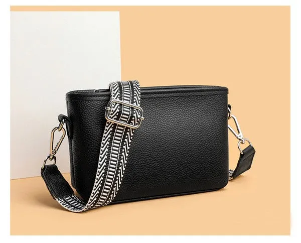 Aili's Corner Aria Leather Compact Crossbody