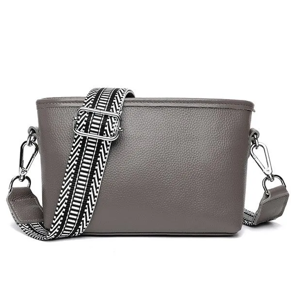 Aili's Corner Aria Leather Compact Crossbody