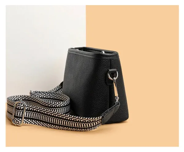 Aili's Corner Aria Leather Compact Crossbody