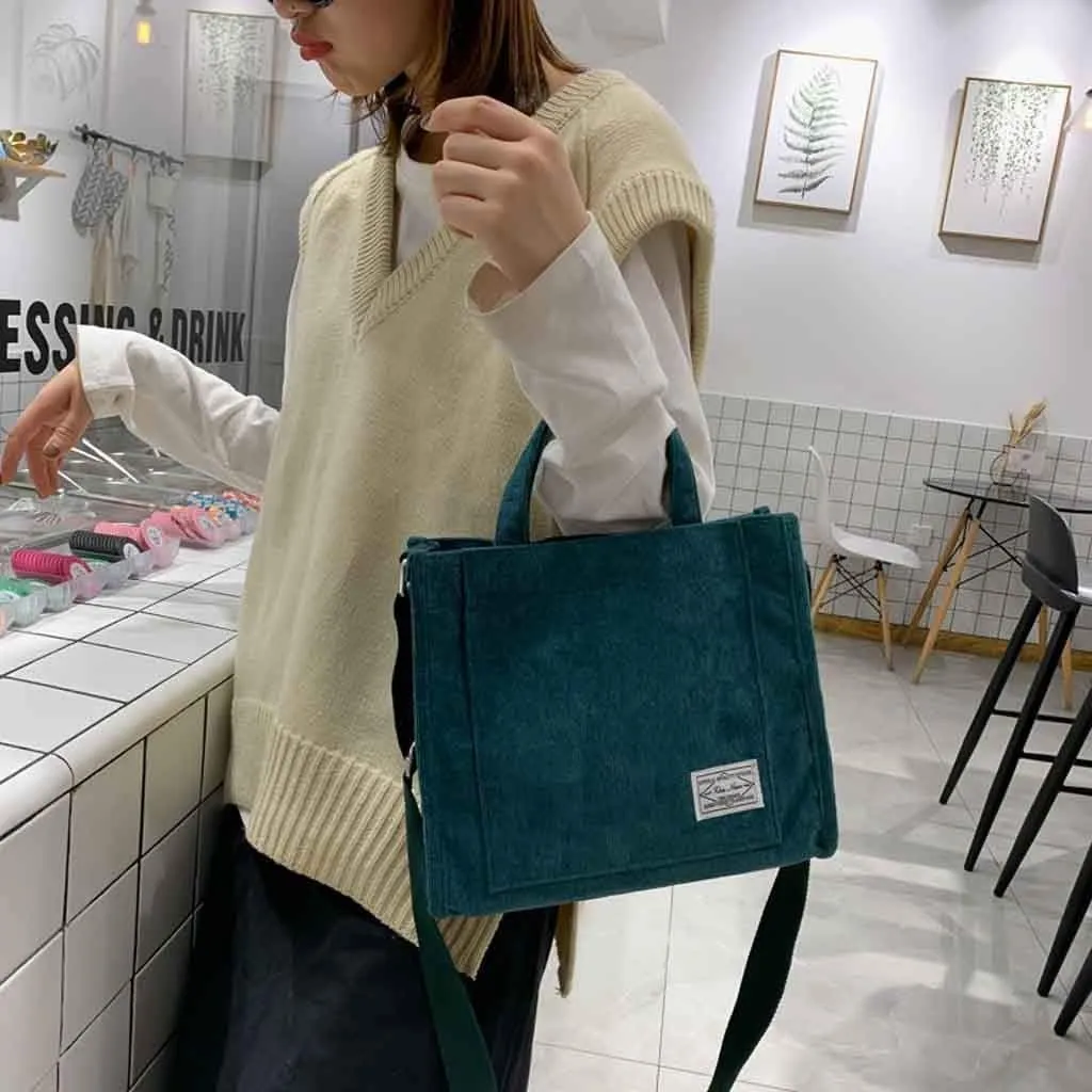 Beach Tote Bag Casual Canvas Messenger Bag Crossbody Handbags Shoulder For Students Girls Outdoor Shopping Travel