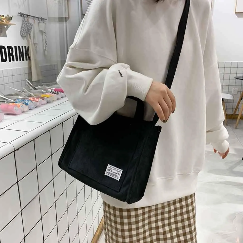 Beach Tote Bag Casual Canvas Messenger Bag Crossbody Handbags Shoulder For Students Girls Outdoor Shopping Travel