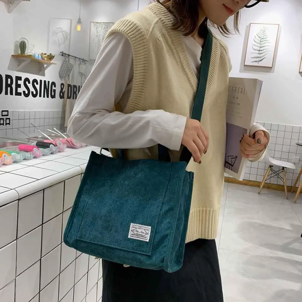 Beach Tote Bag Casual Canvas Messenger Bag Crossbody Handbags Shoulder For Students Girls Outdoor Shopping Travel