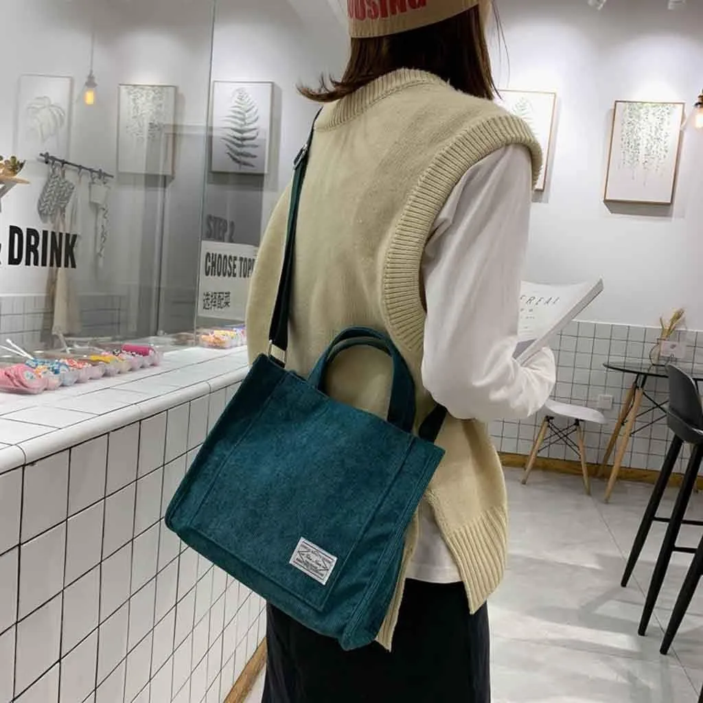 Beach Tote Bag Casual Canvas Messenger Bag Crossbody Handbags Shoulder For Students Girls Outdoor Shopping Travel
