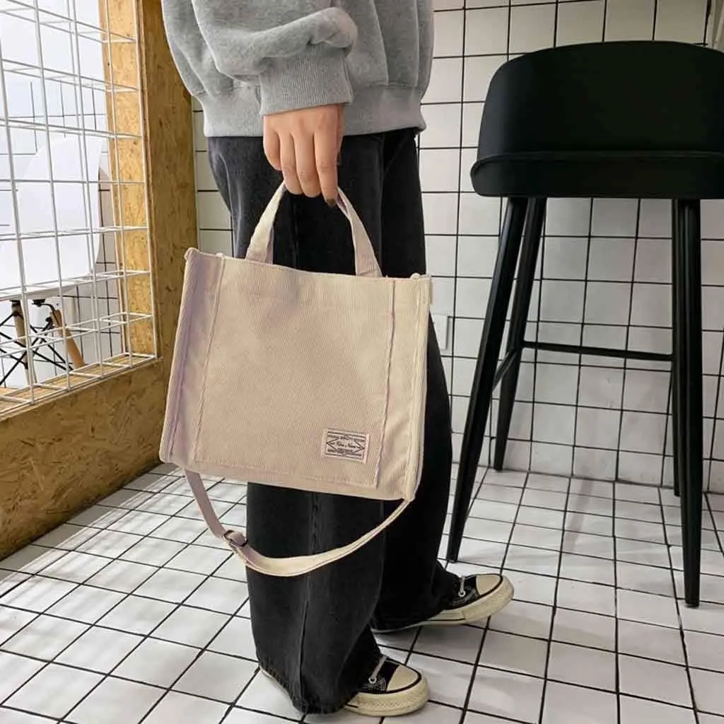 Beach Tote Bag Casual Canvas Messenger Bag Crossbody Handbags Shoulder For Students Girls Outdoor Shopping Travel