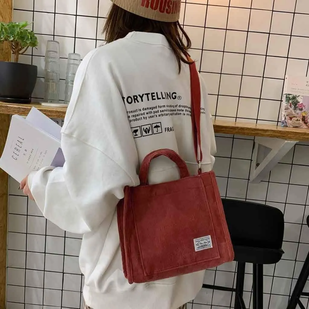 Beach Tote Bag Casual Canvas Messenger Bag Crossbody Handbags Shoulder For Students Girls Outdoor Shopping Travel