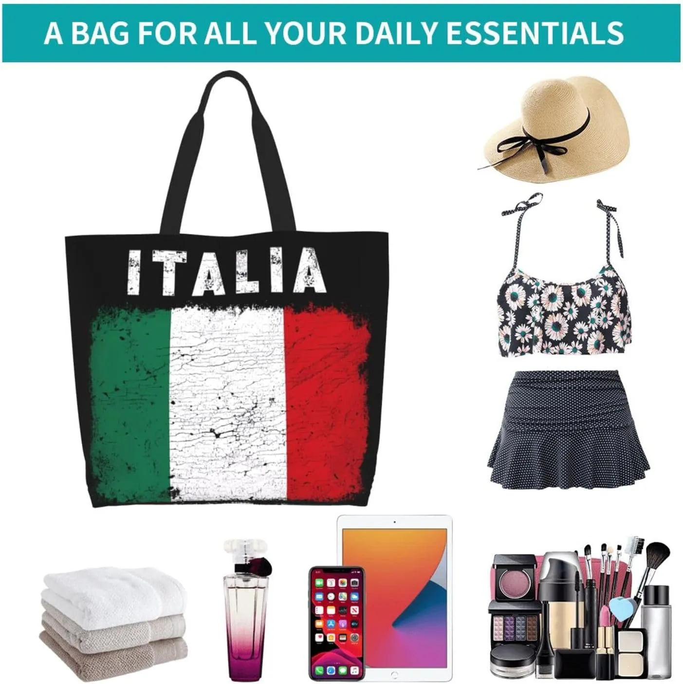 British England UK English Flag Women's Tote Bag Large Capacity Single Shoulder Bags Handbag for Shopping Work