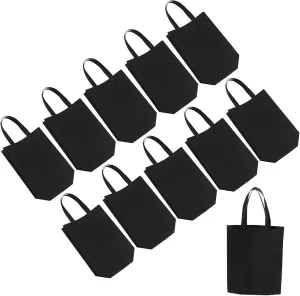 Cabilock Reusable Non Woven Grocery Tote Bags Capacity Shopping Bags with Handles Versatile for Parties and