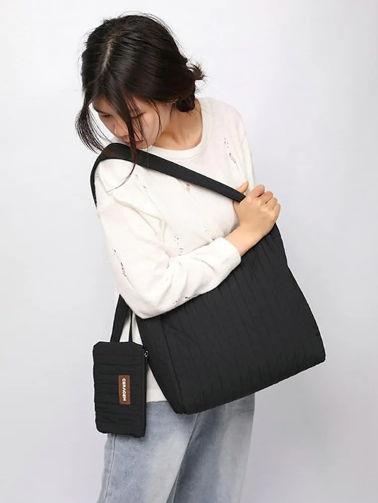 Canvas Hobo Crossbody Shoulder Tote Bag for Women Qulited Casual Purse Messenger Bags Travel Work