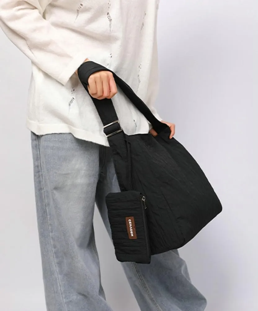 Canvas Hobo Crossbody Shoulder Tote Bag for Women Qulited Casual Purse Messenger Bags Travel Work