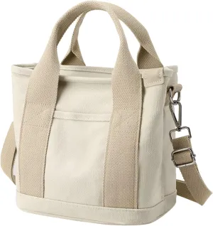 Canvas Tote Bag Unisex Canvas Bags Large Capacity Fashion Portable Shoulder Bag Messenger Bag For Shopping Travel