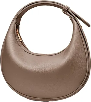 Classic Womens Shoulder Bag Crossbody Bag For Women Trendy Leather Crescent Handbag Casual Satchel Purse Versatile Work Purse