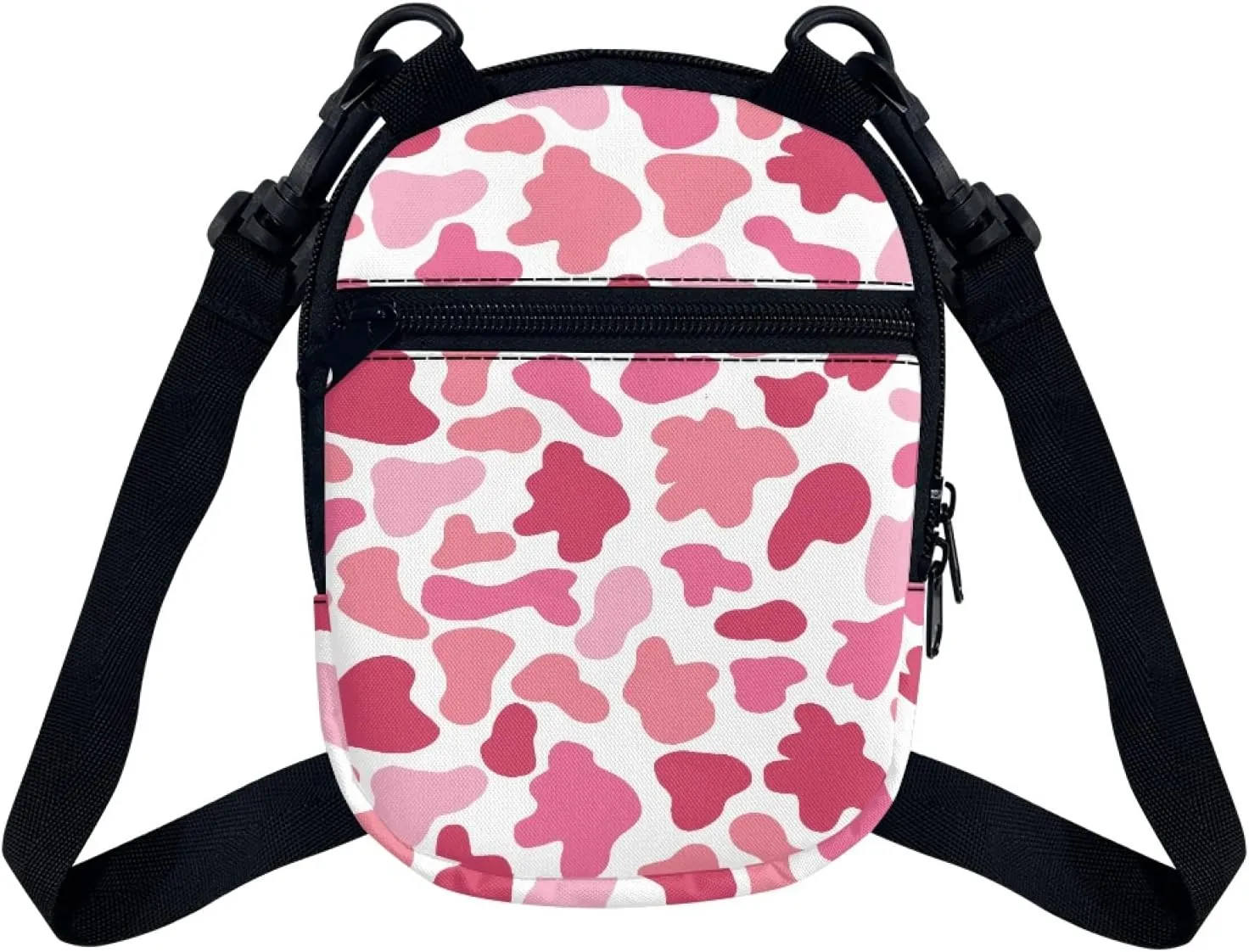 Coldinair Trendy Print Mini Crossbody Bag for Men Women Teens