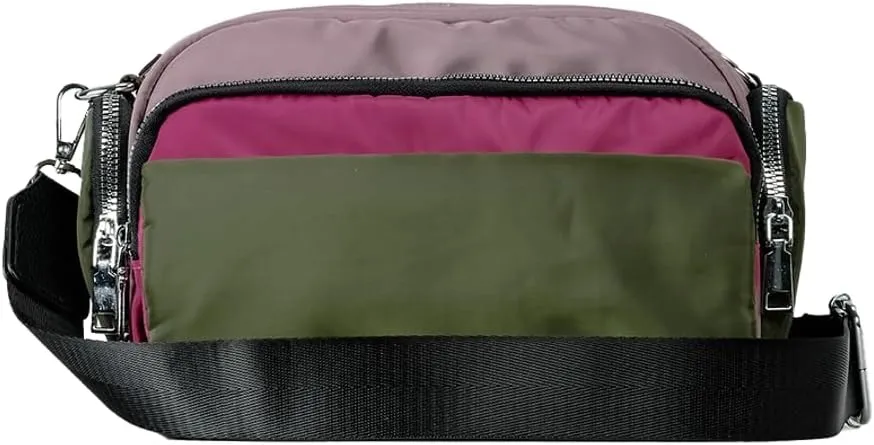 Colourful Camera Bag Nylon Crossbody Bags for Women Underarm Hobo Bags for Women Handbag with Multiple Pockets Purse 2025