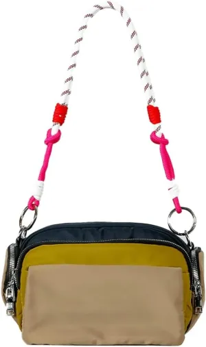 Colourful Camera Bag Nylon Crossbody Bags for Women Underarm Hobo Bags for Women Handbag with Multiple Pockets Purse 2025