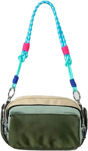 Colourful Camera Bag Nylon Crossbody Bags for Women Underarm Hobo Bags for Women Handbag with Multiple Pockets Purse 2025