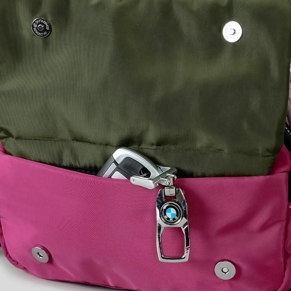 Colourful Camera Bag Nylon Crossbody Bags for Women Underarm Hobo Bags for Women Handbag with Multiple Pockets Purse 2025