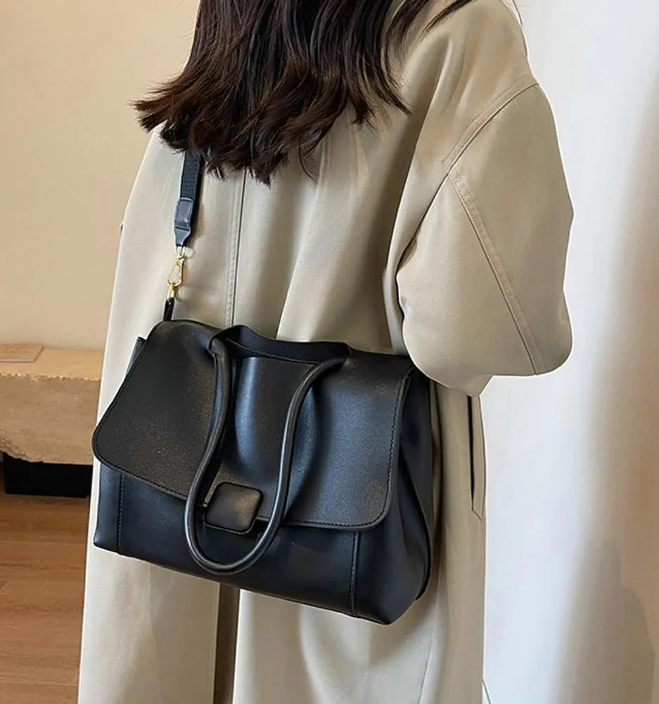Crossbody Purses for Women Vegan Leather Tote Bags Trendy Shoulder Handbags Working Shopping