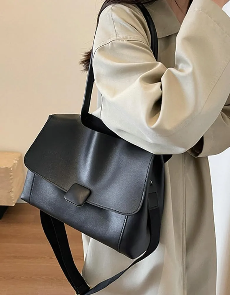 Crossbody Purses for Women Vegan Leather Tote Bags Trendy Shoulder Handbags Working Shopping
