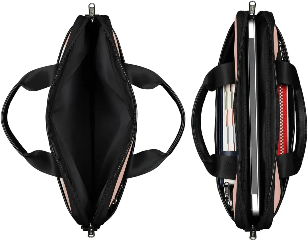 Custom Name Laptop Bags for Women Men, Personalized Text Laptop Case Shoulder Bag,Computer Bags for Work