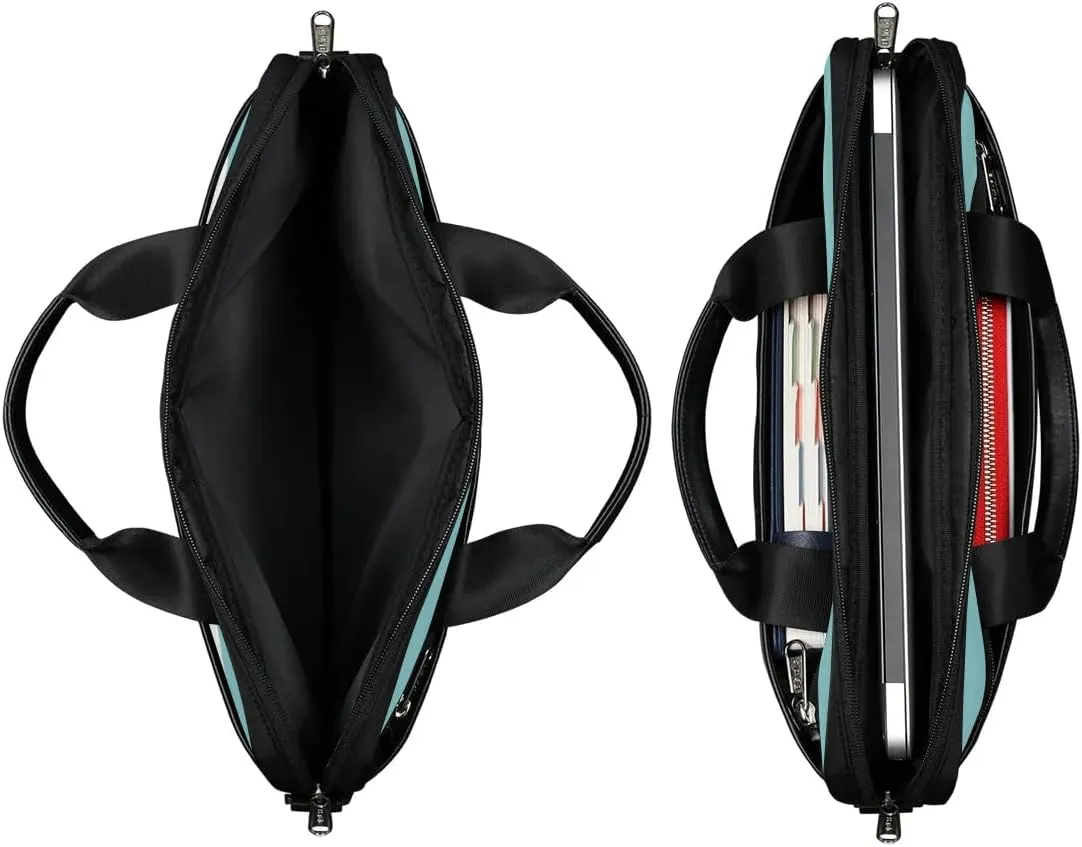 Custom Name Laptop Bags for Women Men, Personalized Text Laptop Case Shoulder Bag,Computer Bags for Work