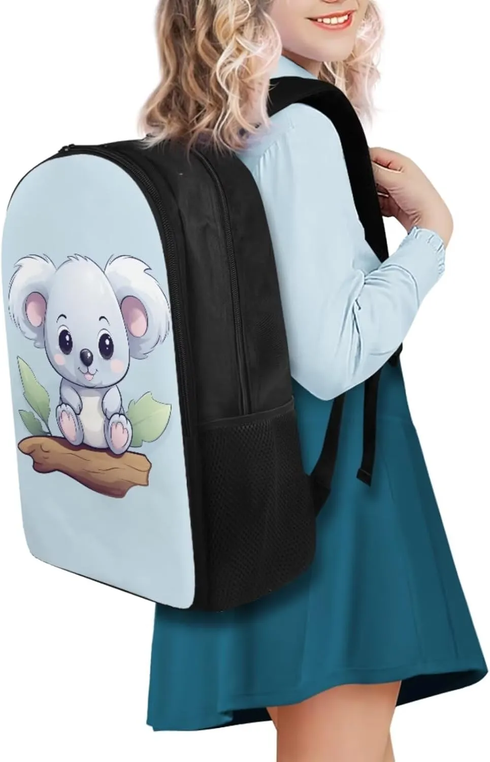 Cute Animal Travel Backpack for Kids Backpacks for Kids Little Girl Backpack with Lunch Box Small Pencil Case School Bag Set Comfortable and Safe Convenient