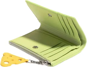 Cute Small Purse Credit Card Holder Wallet Adorable Cookie Design Compact Card Storage Bag for Girls