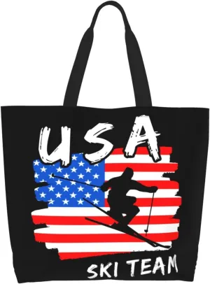 Dirt Track Lights Flag Motocross Women's Tote Bag Large Capacity Single Shoulder Bags Handbag for Shopping Work