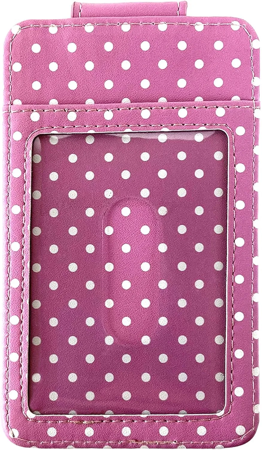 Disney Card Holder Wallet Slim Compact (Minnie Mouse Pink)