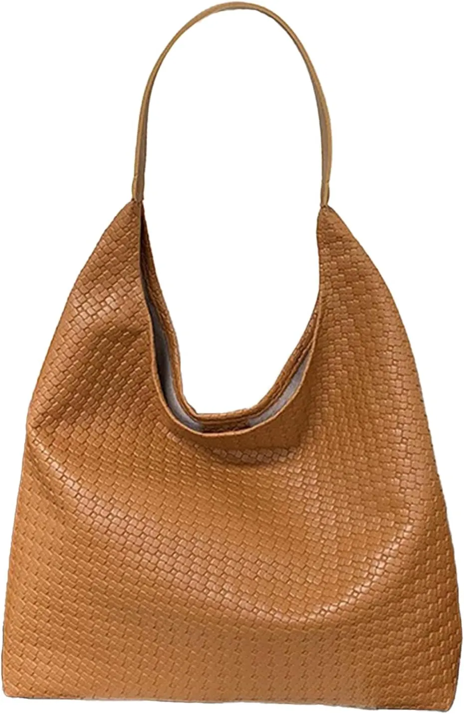 Durable Hobo Bag for Women Spacious Vegan Leather Shoulder Handbag Slouchy Crossbody Underarm Tote Trendy Mothers Day Gift