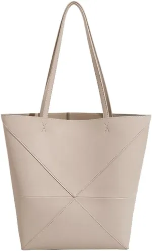 Epsion 2025 Vegan Leather Tote Bags for Women Soft Shoulder Bags Shopping Slouchy Work Purses Handbag