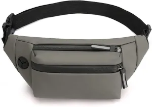 Fanny Pack Waterproof Waist Bag Fashion Chest Bag Outdoor Sports Messenger Bags Leisure Travel Men's Waist Bags (A)