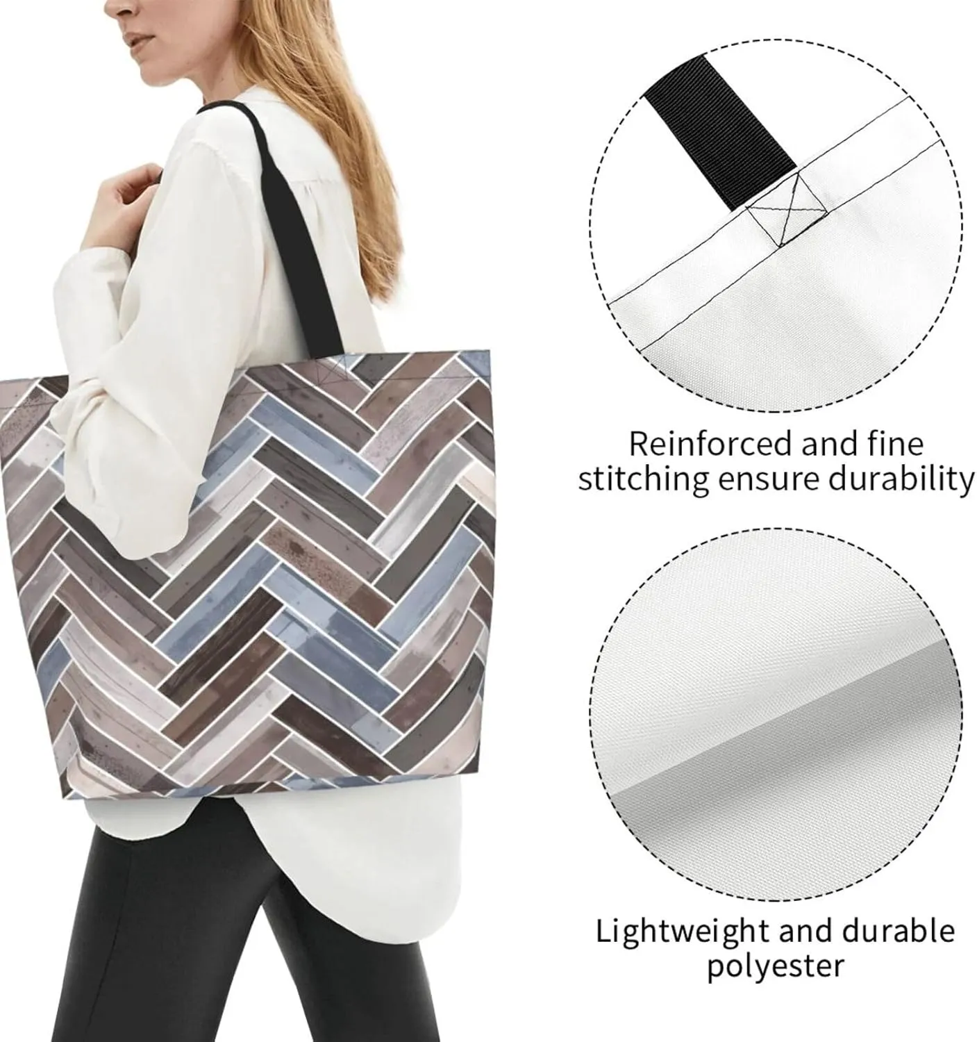 Fantasy Book Shelf Women's Tote Bag Large Capacity Single Shoulder Bags Handbag for Shopping Work
