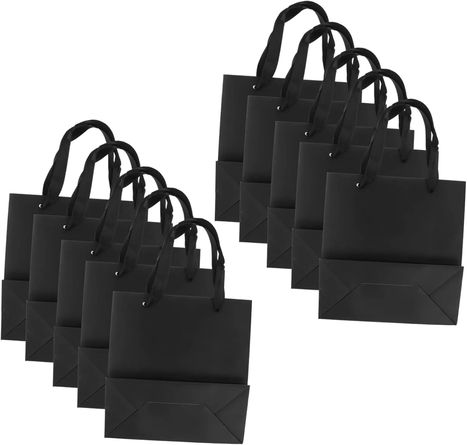 GANAZONO Tea Can Present Pouch with Handle Paper Present Bags for Party Favors for Cookies and Treats for Weddings and Special Occasions