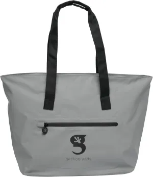 geckobrands Waterproof Escape Beach Tote  Spacious Travel Beach Bag with Hidden Pocket and Long Handles for Easy Carrying