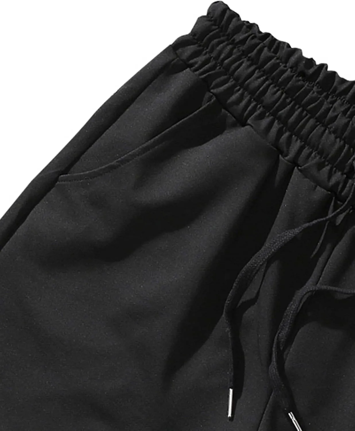 GORGLITTER Men's Graphic Cool Shorts Drawstring Waist Workout Short Streetwear with Pockets
