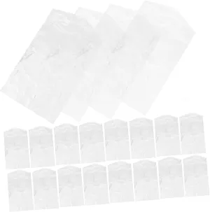 Happyyami 60pcs Boys and Girls' Clothing Storage Bags Dry Cleaner Covers Plastic Garment Bags Tidy Space-saving