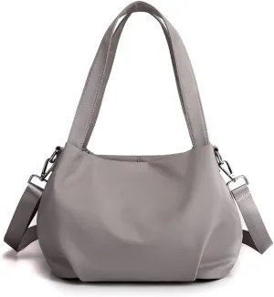 I IHAYNER Mini Hobo Bags for Women Purses and Handbags Trendy Small Shoulder Satchel Bags Nylon Crossbody Bags for Ladies