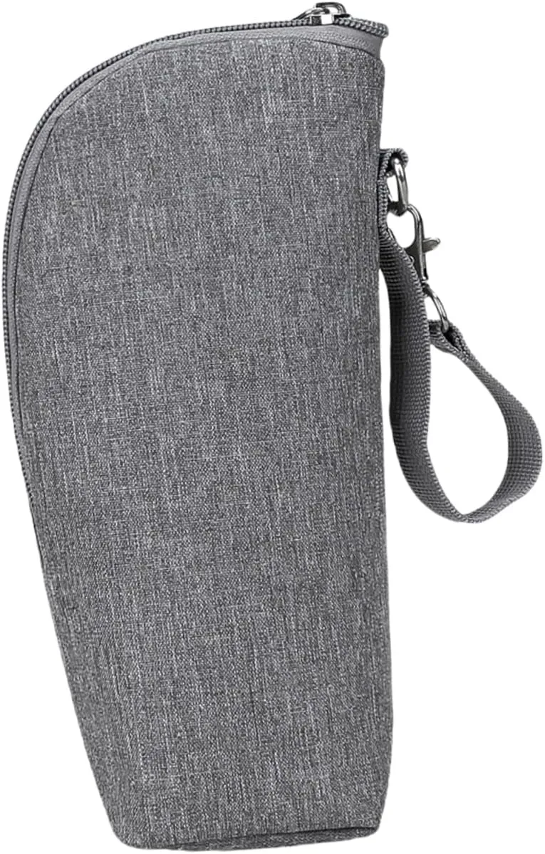 Insulated Bottle Bag Portable Thermal Pouch for Milk Beverages Keeps Warm for Hours for Outdoor Feeding Convenient Travel