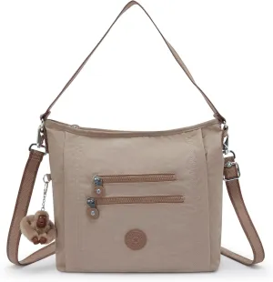 Kipling Women's Belammie Handbag, Organize Accessories, Spacious Interior, Removable Shoulder Strap, Travel Bag