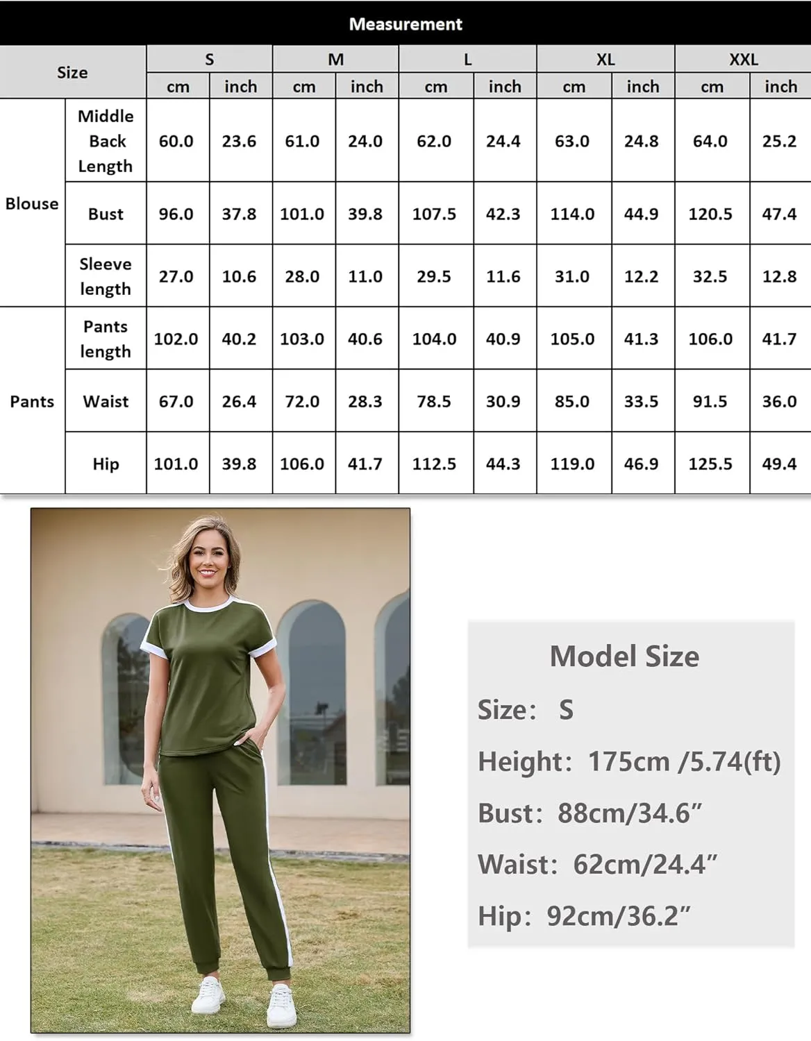 Marvmys Women Short Sleeve Tracksuit Set 2 Piece Sweat Set Outfits Color Block Jogging Suits with Pockets