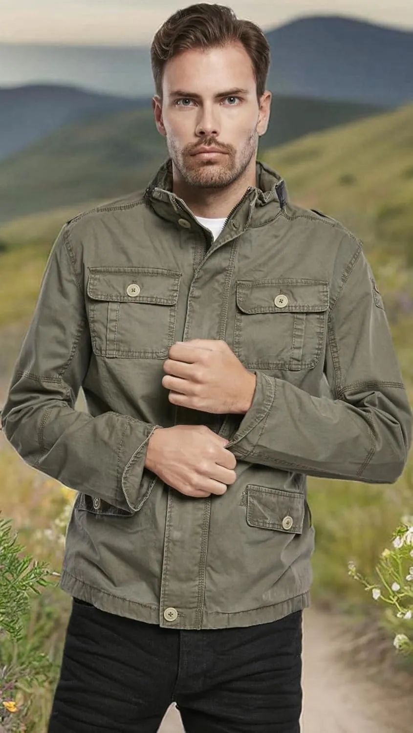 Men Military Coat