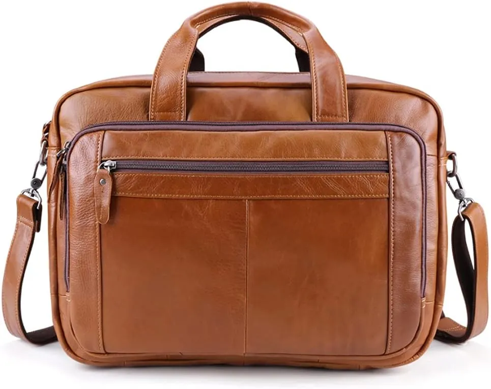 Men's Briefcases Laptop Bag Large Capacity Business Messenger Bags Office Male Tote Travel Handbag