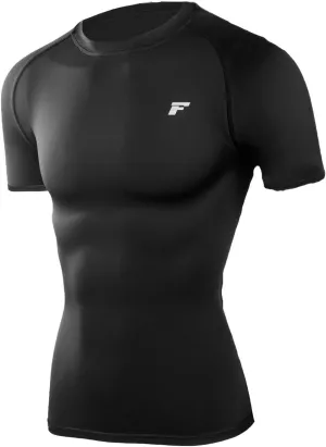 Men's Compression Quick Dry Short Shirts UPF 50  UV Sun Protection Workout Undershirts Weatherproof Rash Guard