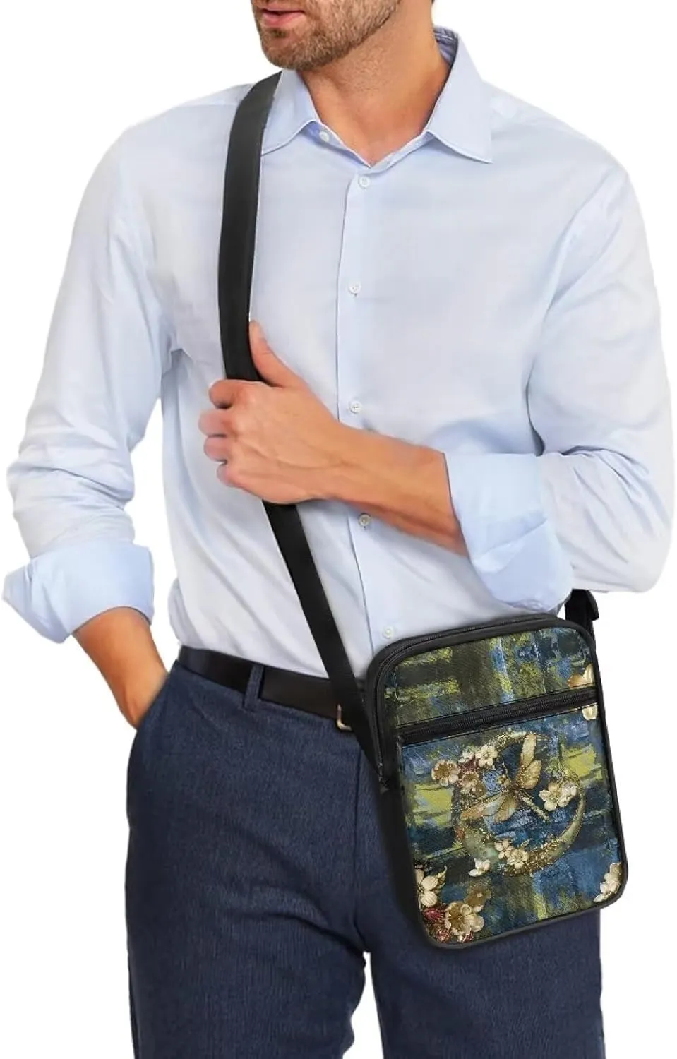 Messenger Bags for Travel Crossbody Shoulder Bags with Pockets Custom Satchel Bag for Phone