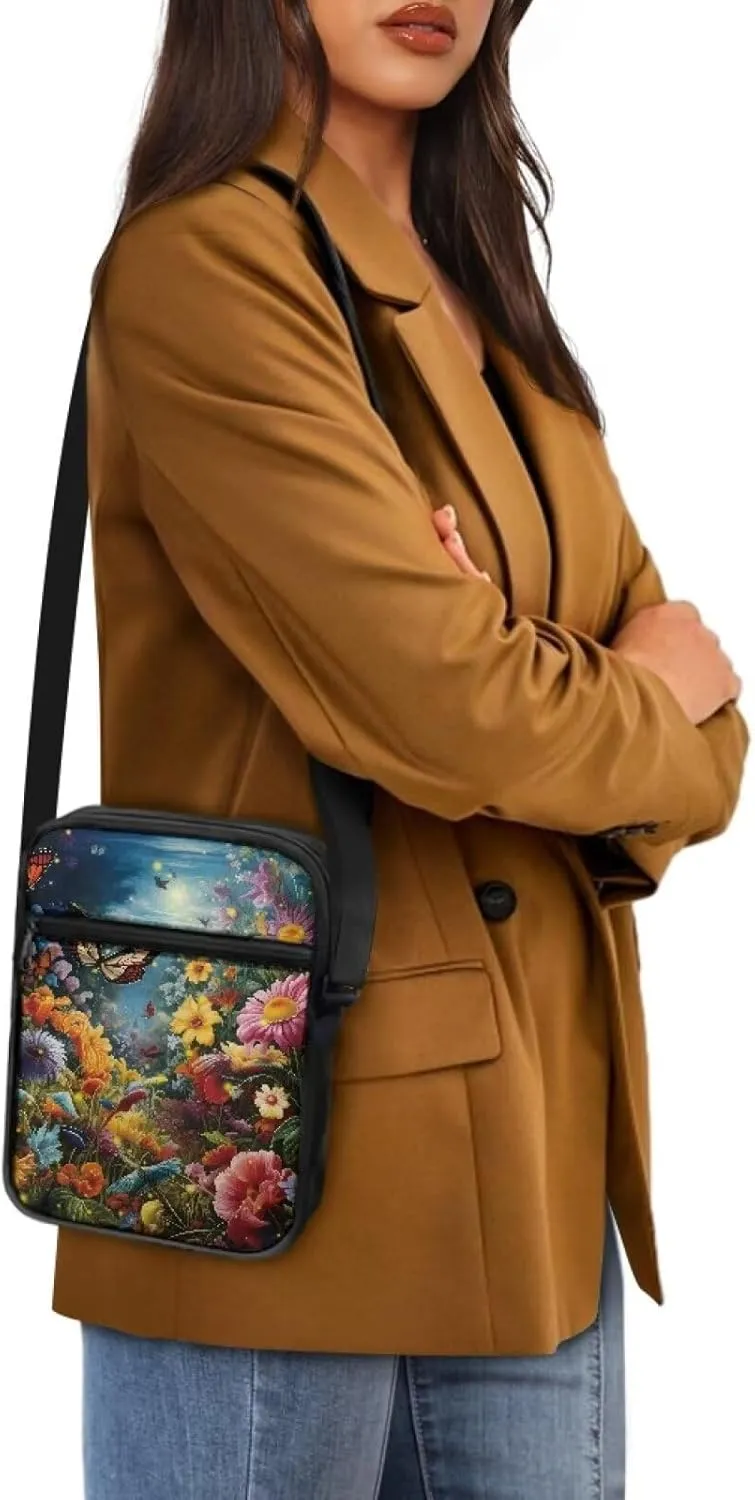 Messenger Bags for Travel Crossbody Shoulder Bags with Pockets Custom Satchel Bag for Phone
