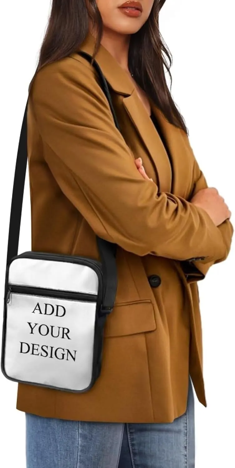 Messenger Bags for Travel Crossbody Shoulder Bags with Pockets Custom Satchel Bag for Phone