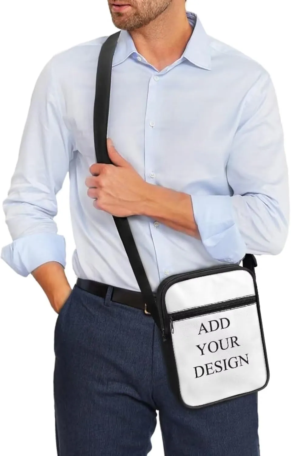 Messenger Bags for Travel Crossbody Shoulder Bags with Pockets Custom Satchel Bag for Phone