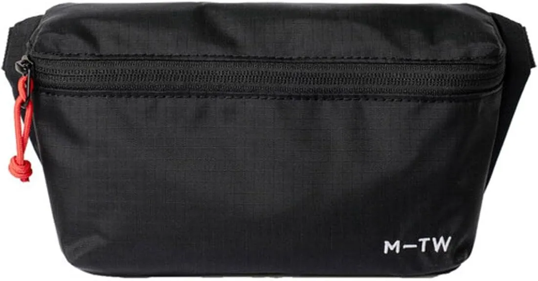 Moment Fanny Sling 1L  Classic Water-Resistant Travel Sling, Crossbody Bag for Essentials, Phone, Wallet & Everyday Carry (Black Ripstop)